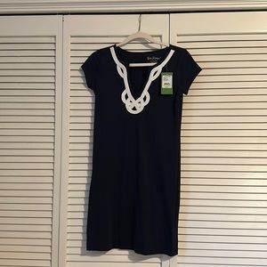 Lilly pulitzer xs true navy dress